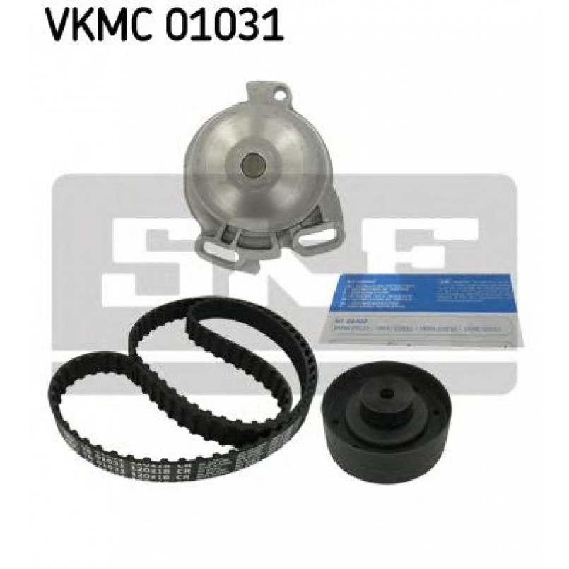 VKMC 01031 SKF - Насос охолоджуючої рідини + комплект зубчатого ремня